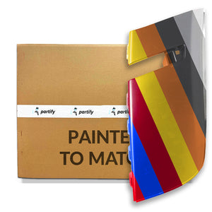 Extensión del parachoques exterior del lado del conductor delantero image