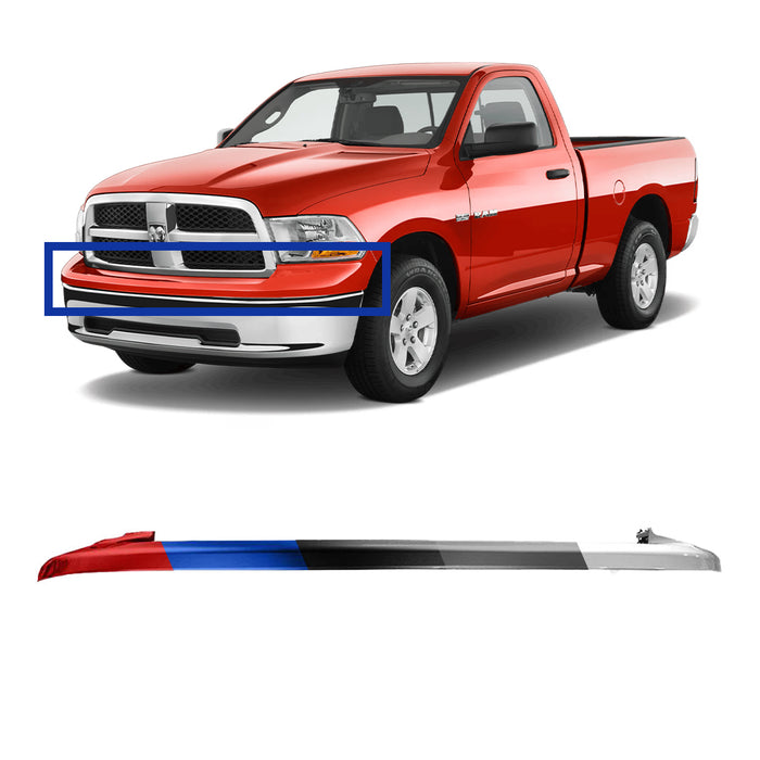 Dodge Ram 1500 CAPA Certified Front Upper Bumper - CH1014101C