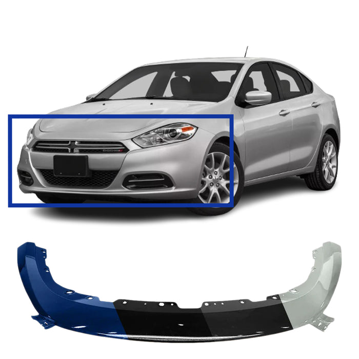 Dodge Dart OEM Front Upper Bumper - 1WC26TZZAC