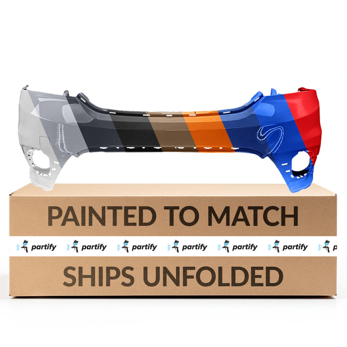 Dodge Journey Crossroad CAPA Certified Front Upper Bumper Without Headlight Washer Holes - CH1014119C