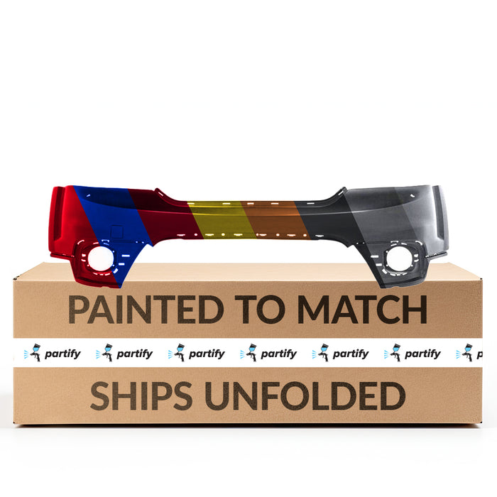 Dodge Journey Crossroad CAPA Certified Front Upper Bumper (Two-Piece Bumper) With Headlight Washer Holes - CH1014120C