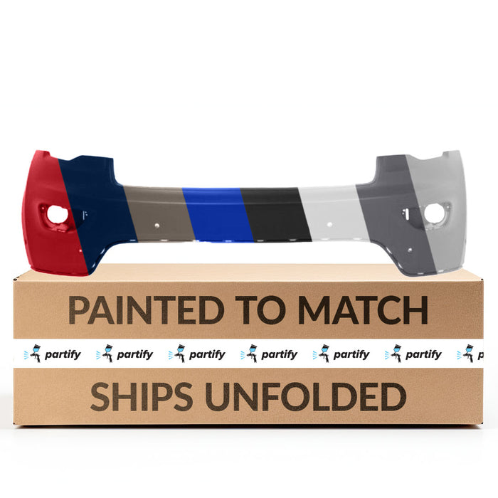 Parachoques delantero para Jeep Grand Cherokee Laredo/Limited/Overland sin orificios para lavafaros y con orificios para sensores - CH1014127