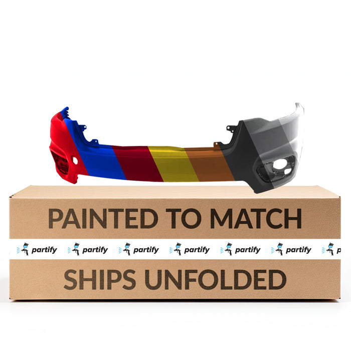 Jeep Cherokee Front Upper Bumper One Piece Upper W/O Park Assist - CH1014140