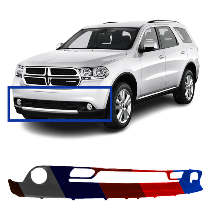 Dodge Durango Lower CAPA Certified Front Bumper - CH1015108C