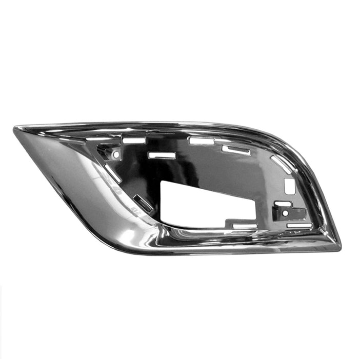 Jeep Grand Cherokee Summit/Summit Elite Platinum Front Driver Side Bumper Insert Outer Grille Bezel Chrome - CH1038186