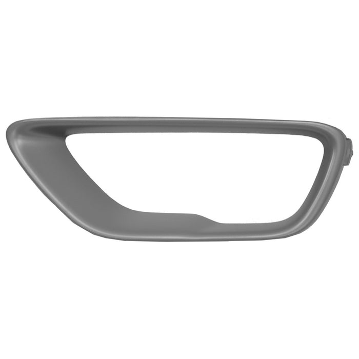 Jeep Grand Cherokee/Cherokee WK Laredo/Laredo E/Laredo X/Limited/Overland/Summit/Laredo/Limited Front Driver Side Bumper Insert Fog Lamp Opening Trim Ring - CH1038199