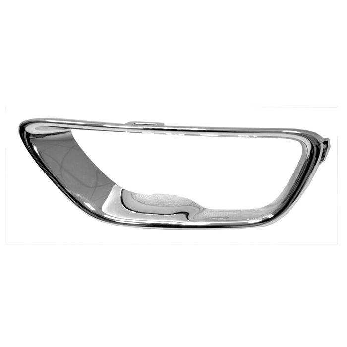 Jeep Grand Cherokee/Cherokee WK Laredo/Limited/Laredo/Limited/Overland/Summit Elite Platinum/Trackhawk/Trailhawk Front Driver Side Bumper Insert Fog Lamp Opening Trim Ring - CH1038200