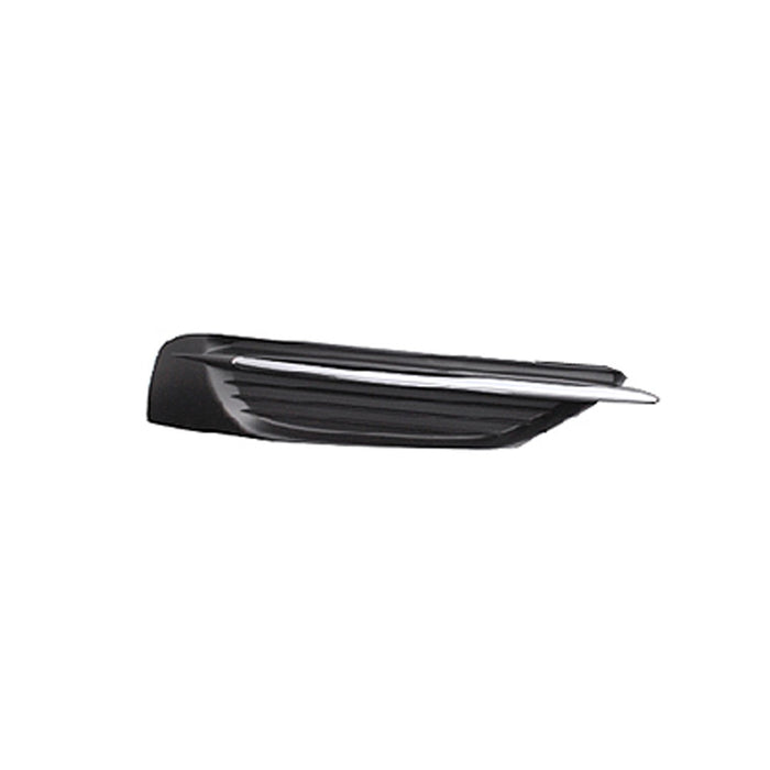 Chrysler 200 Front Passenger Side Bumper Insert Outer Grille For Use W/O Fog Lamps Convertible - CH1039123