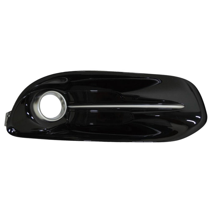 Dodge Dart Front Passenger Side Bumper Insert Fog Lamp Bezel For Use W/Fog Lamps - CH1039141