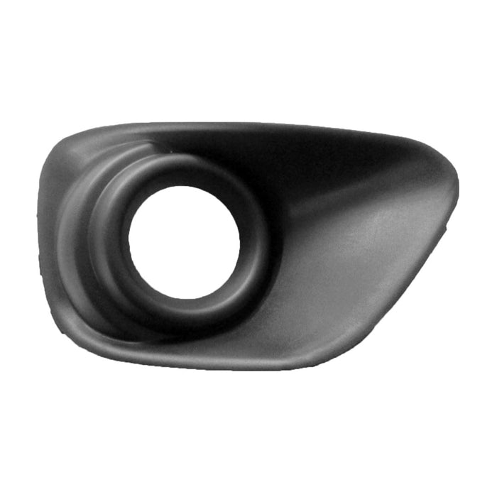 Jeep Compass Front Passenger Side Bumper Insert Fog Lamp Bezel W/O Chrome Trim - CH1039149