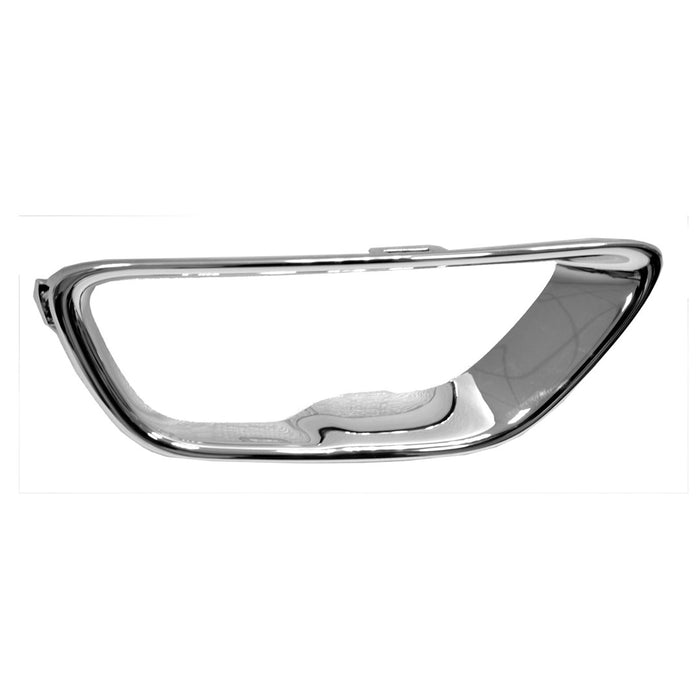 Jeep Grand Cherokee/Cherokee WK Laredo/Limited/Laredo/Limited/Overland/Summit Elite Platinum/Trackhawk/Trailhawk Front Passenger Side Bumper Insert Fog Lamp Opening Trim Ring - CH1039200
