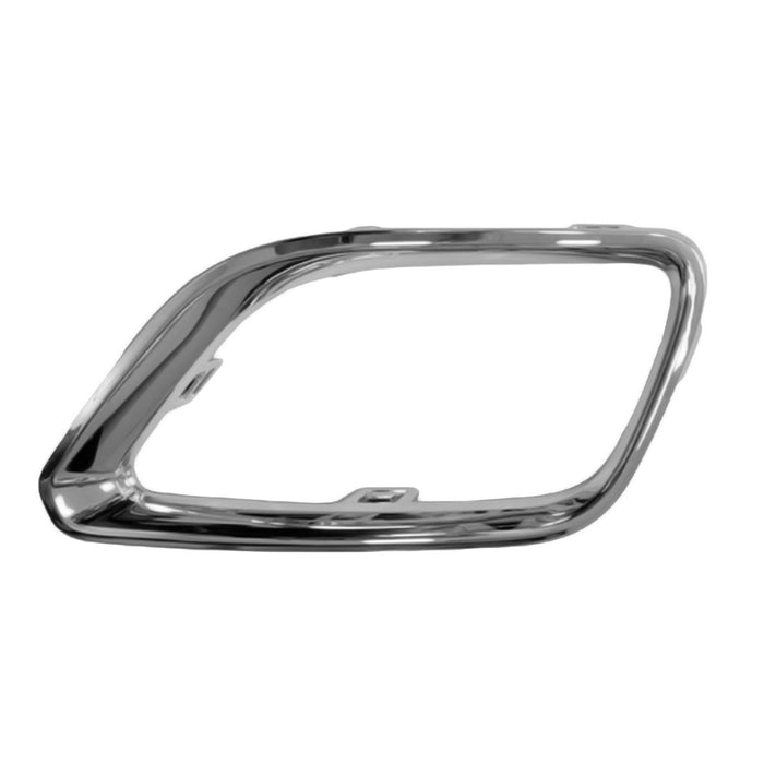 Jeep Cherokee Altitude/Latitude/Limited/Overland Front Passenger Side Bumper Insert Fog Lamp Trim Chrome - CH1039225
