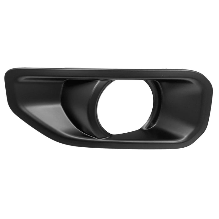 Jeep Gladiator/Wrangler Front Passenger Side Bumper Insert Moulded Bumper Fog Lamp Bezel - CH1039233
