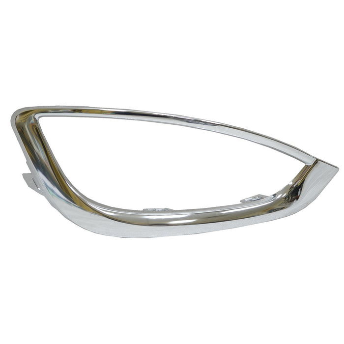 Chrysler Pacifica Front Passenger Side Bumper Molding Fog Lamp Opening Trim W/Fog Lamps Chrome - CH1047115
