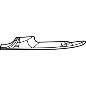 Front Passenger Side Bumper Molding image