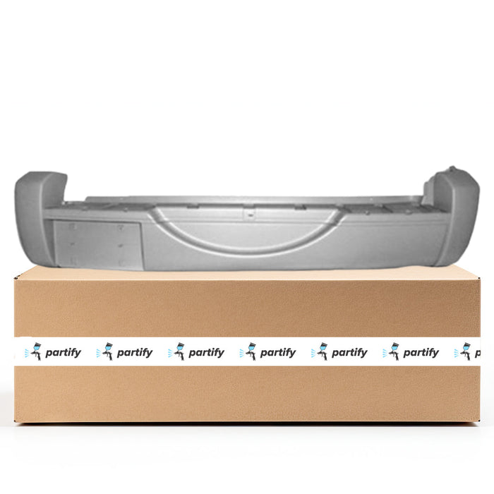 Jeep Liberty Sport CAPA Certified Rear Bumper Textured Prefinished Gray - CH1100278C