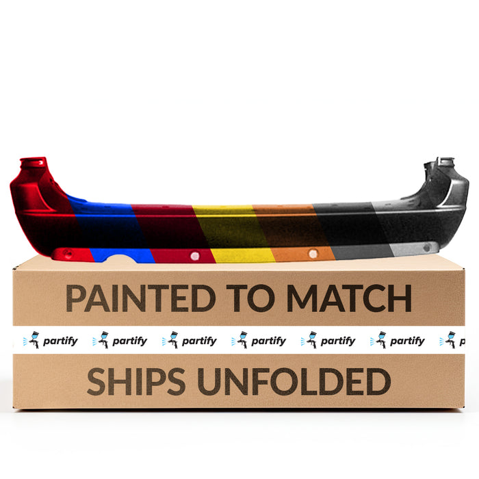 Parachoques trasero para Dodge Caravan/Chrysler Town &amp; Country con orificio de escape izquierdo - CH1100314