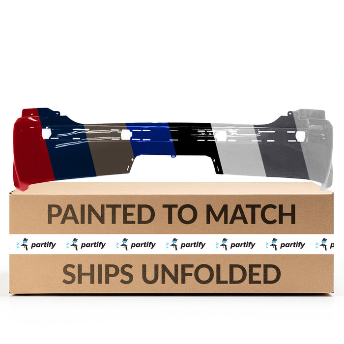 Jeep Grand Cherokee CAPA Certified Rear Bumper With Moulding Holes With Sensor Holes With Tow Hook Hole - CH1100400C