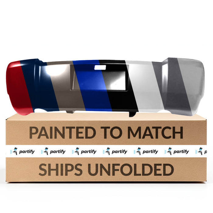 Parachoques trasero con doble escape para Dodge Avenger, sin luces de reversa y con cortes de escape dobles - CH1100900