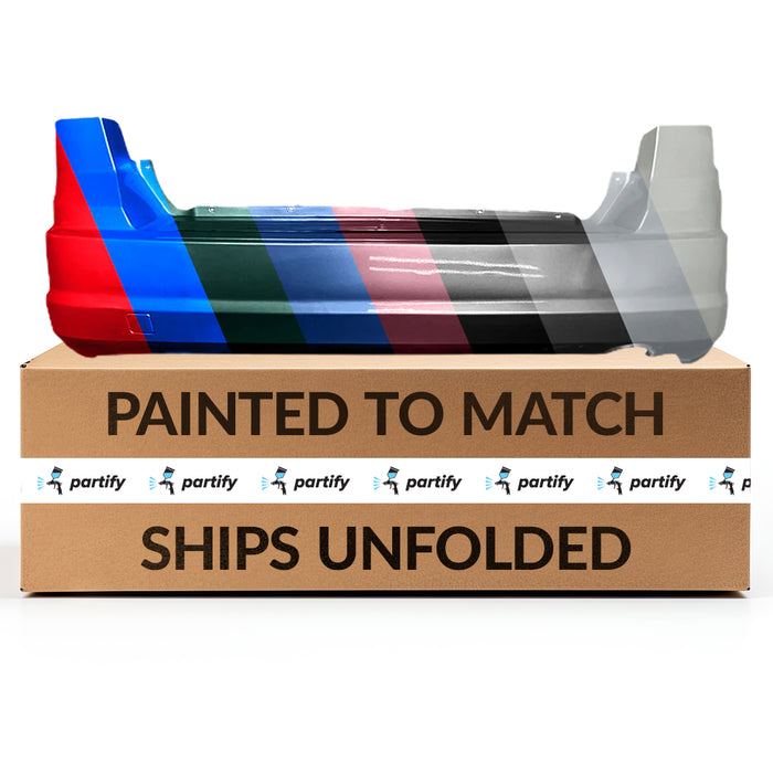 Parachoques trasero de una sola pieza con escape sencillo y sin orificios para sensores Dodge Journey SE/SXT 2.4 - CH1100924