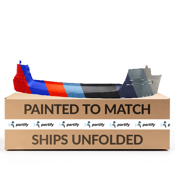 Chrysler Pacifica Limited/Touring CAPA Certified Rear Bumper Upper W/O Park Assist Sensors Matte - CH1100931C