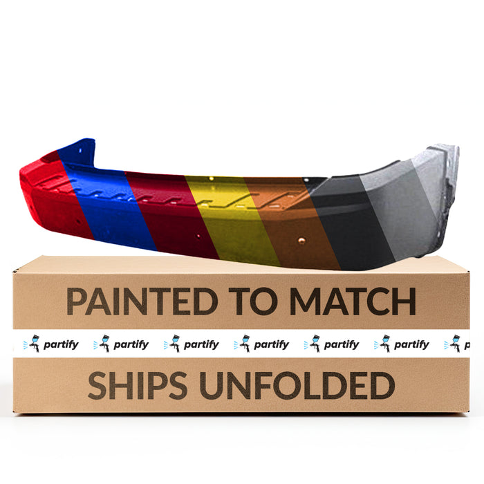 Jeep Liberty OEM Rear Bumper With Sensor Holes & With Tow Package - 57010230AC