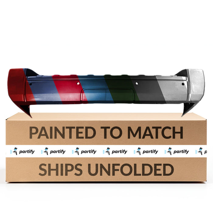 Parachoques trasero para Jeep Commander con orificios para sensores y sin enganche de remolque - CH1100948