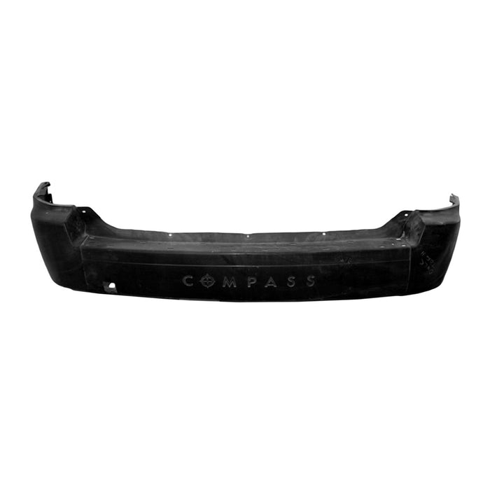 Jeep Compass Sport Rear Bumper W/O Cover Plate W/Tow Pkg - CH1100950