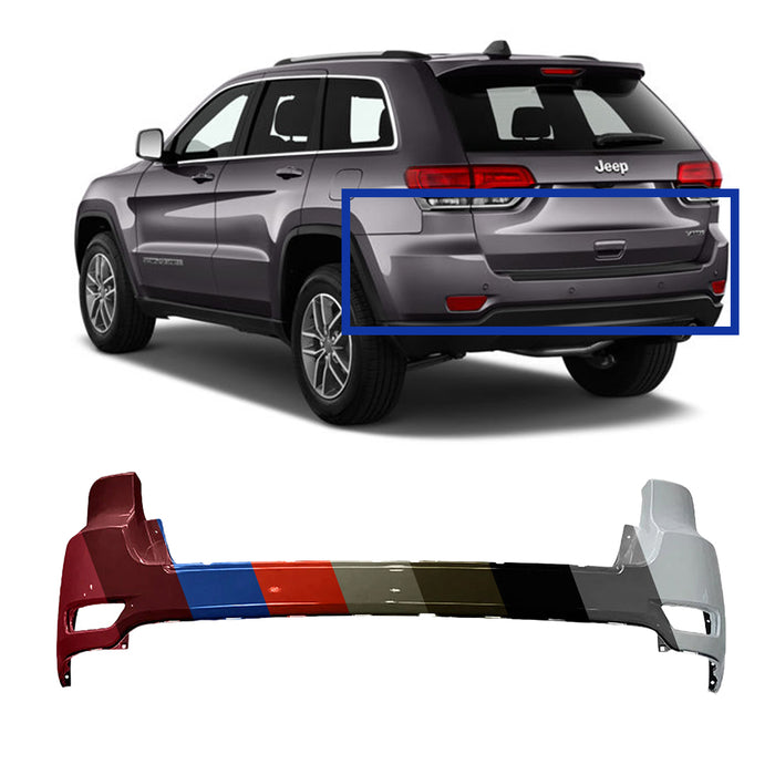 Jeep Grand Cherokee CAPA Certified Rear Bumper - CH1100952C