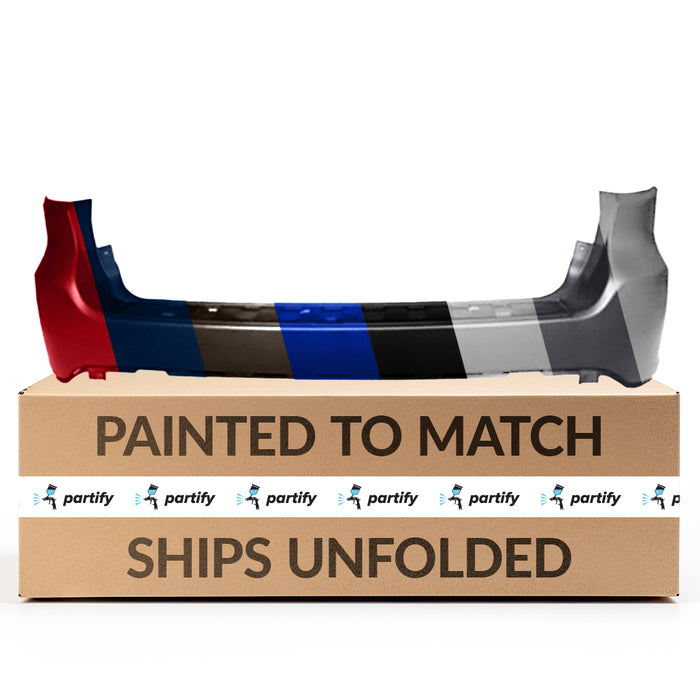 Parachoques trasero Dodge Durango con certificación CAPA, sin soporte para punto ciego ni orificios para sensores - CH1100958C