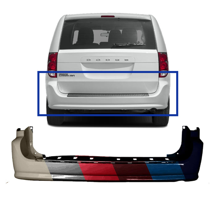 Dodge Grand Caravan Rear Bumper Without Sensor Holes - CH1100969