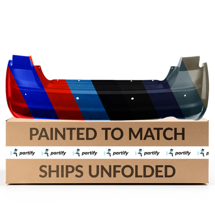 Dodge Journey SE/SXT 2.4L Single Exhaust CAPA Certified Rear Bumper (One-Piece Bumper) Without Dual Exhaust & With Sensor Holes - CH1100972C