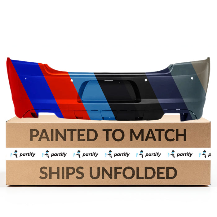 Dodge Charger SRT8 Rear Bumper With Sensor Holes - CH1100978