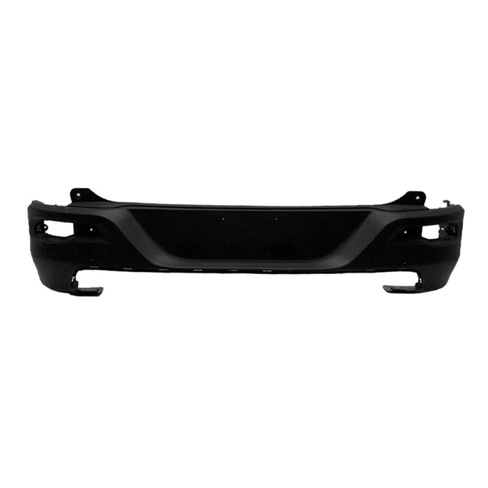 Jeep Cherokee Trailhawk Rear Bumper W/O Advanced Park Assist System W/O Parking Sensors Textured - CH1100986