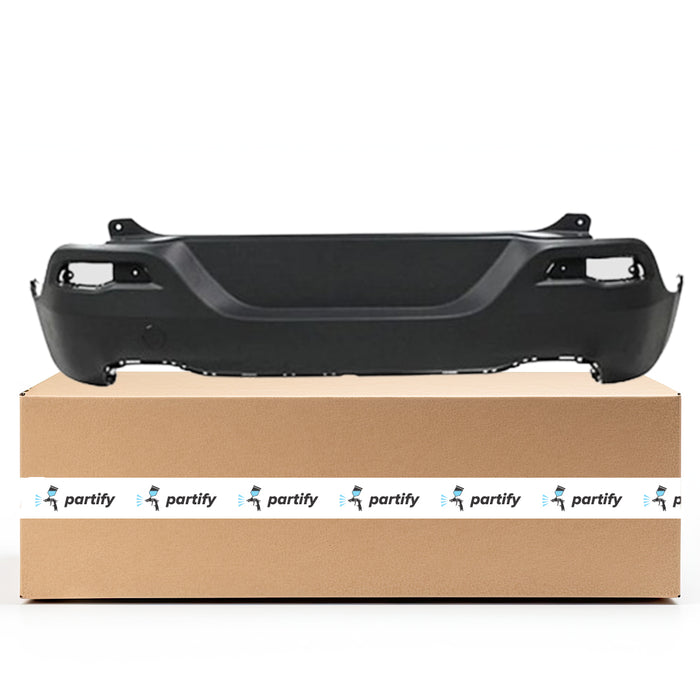Jeep Cherokee 75th Anniversary/Altitude/High Altitude/Latitude/Latitude Plus/Limited/Limited Plus/Limited Premium/North/Overland/Sport Rear Bumper W/O Park Assist W/O Hitch W/O Mldg Hole Textured - CH1100987