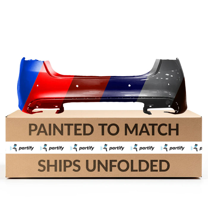 Chrysler 200 CAPA Certified Rear Bumper Hidden Exhaust & With Sensor Holes - CH1100991C