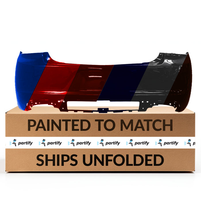 Parachoques trasero con certificación CAPA para Dodge Charger, sin orificios de ventilación laterales ni orificios para sensores - CH1100A07C