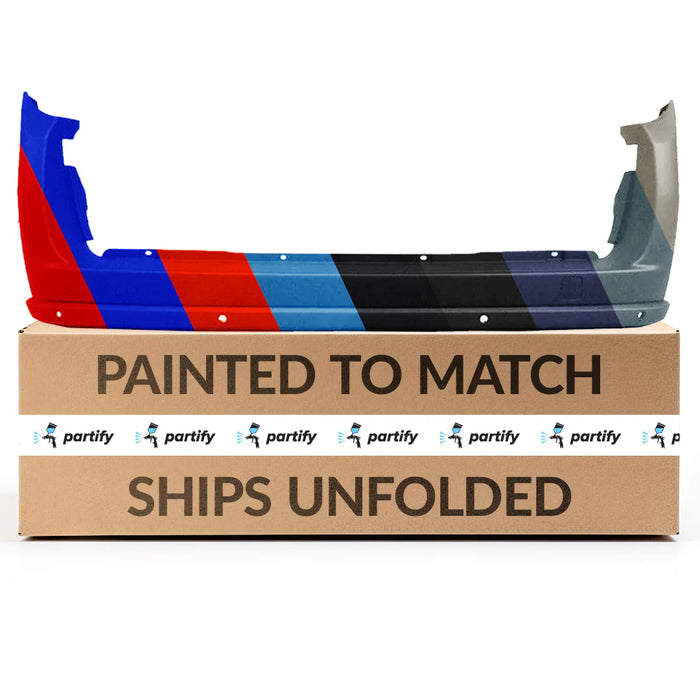 New RAM Promaster City CAPA Certified Rear Bumper With Sensor Holes - CH1100A12C