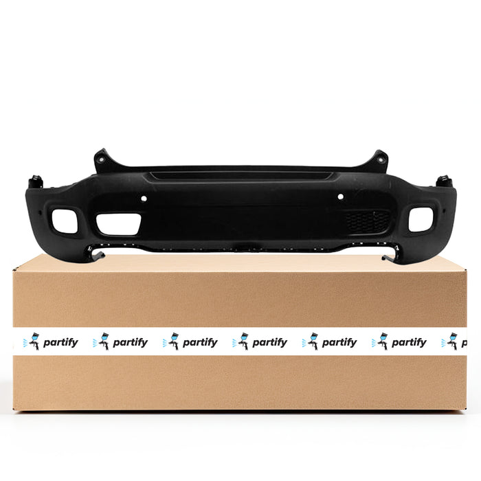 Jeep Renegade Trailhawk Rear Bumper W/O Towing Hitch W/Parking Sensor Holes Textured - CH1100A24