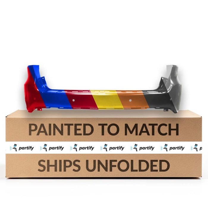 Parachoques trasero original Dodge Durango con soporte para punto ciego y orificios para sensor - 68304552AB