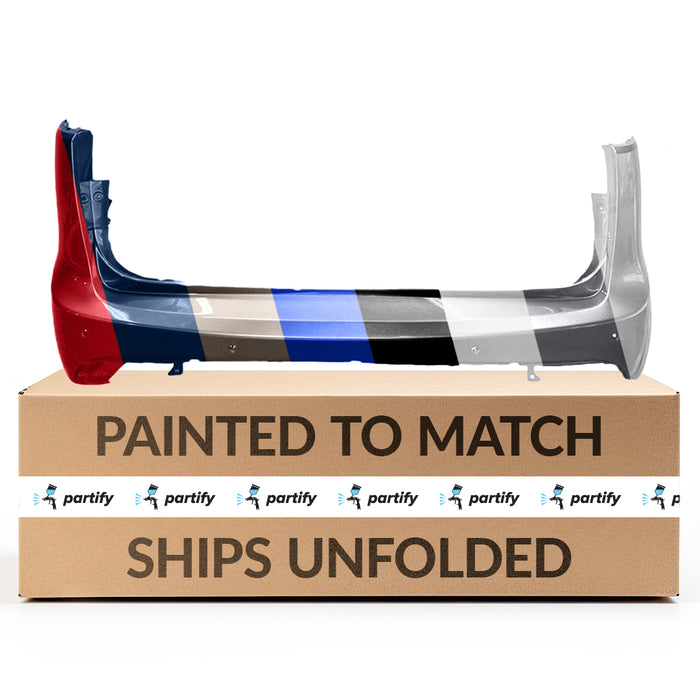 Chrysler Pacifica Non L/LX OEM Rear Bumper With 4 Sensor Holes & With Blind Spot Brackets - 68312626AD