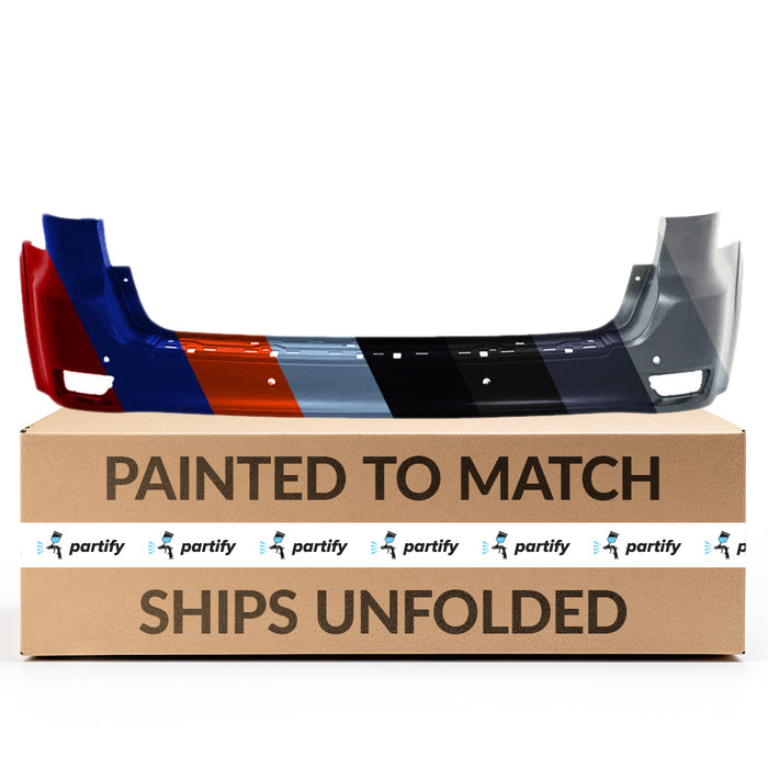 Jeep Grand Cherokee Summit CAPA Certified Rear Bumper With 4 Sensor Holes - CH1100A41C