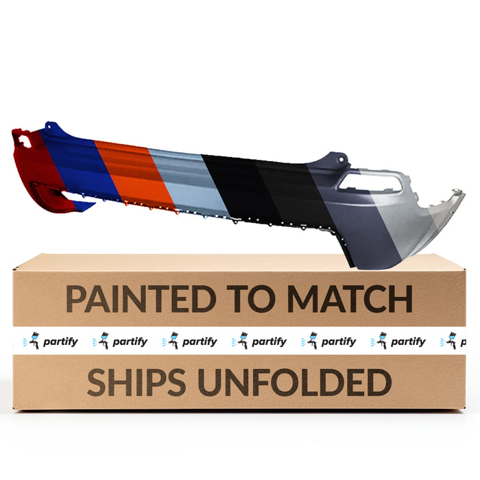 Jeep Cherokee Non Trailhawk CAPA Certified Rear Bumper Without Sensor Holes - CH1100A46C