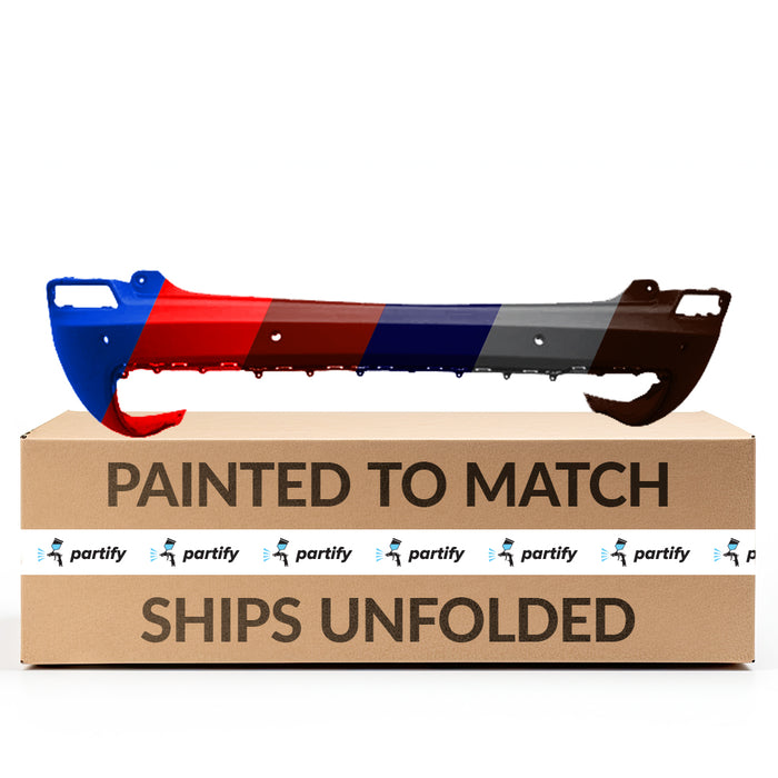 Jeep Cherokee Non Trailhawk Rear Bumper With 4 Sensor Holes - CH1100A48