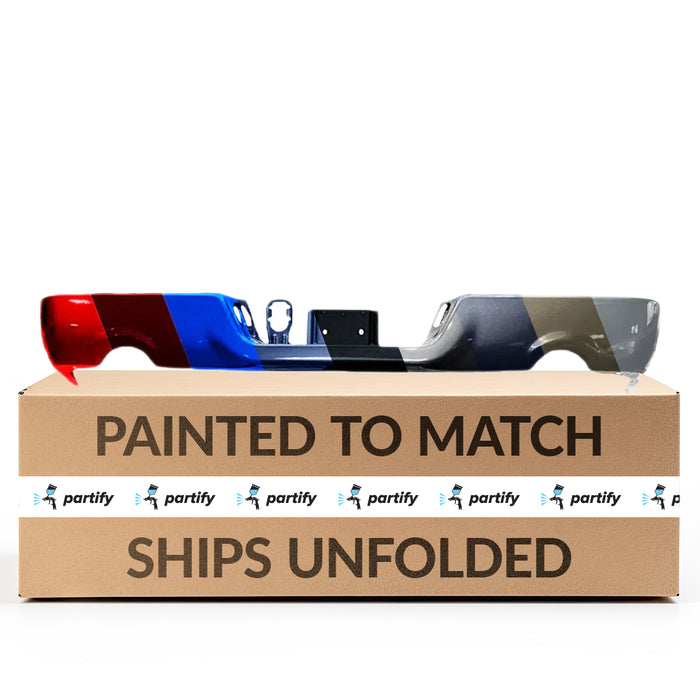 Dodge Ram 1500/1500 Classic CAPA Certified Rear Bumper With Dual Exhaust & Without Sensor Holes - CH1102372C