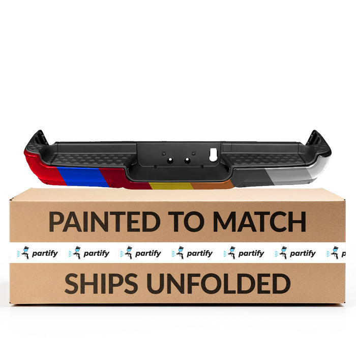 Ram 1500 Rear Bumper Assembly Single Exh W/Adv Park W/Parking Sensor - CH1103132