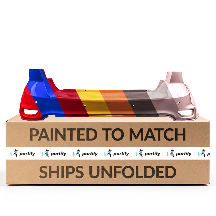 Dodge Journey Rear Bumper (Two-Piece Bumper) With Sensor Holes & With Reflector Holes - CH1114101