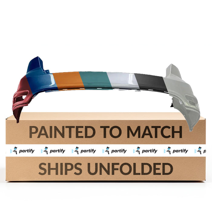 Dodge Journey OEM Rear Bumper (Two-Piece Bumper) Without Sensor Holes & With Reflector Holes - 1TY37TZZAF