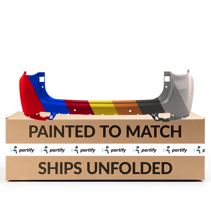 Jeep Compass OEM Rear Bumper With Sensor Holes & With Blind Spot Brackets - 68351629AC