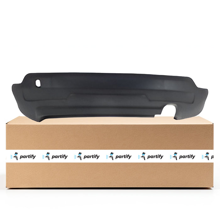 Jeep Compass MK CAPA Certified Rear Lower Bumper With Tow Hook Hole - CH1115101C